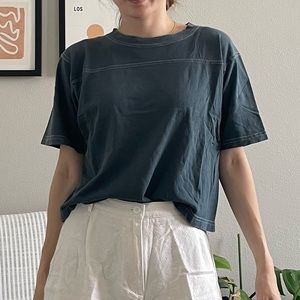 UO cropped tee